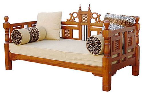 Open sofa, 3 seater. Made from hardwood mahogany timbers with high professional designs.
