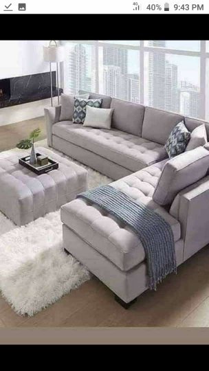 Sofa set 7 seater L shape.